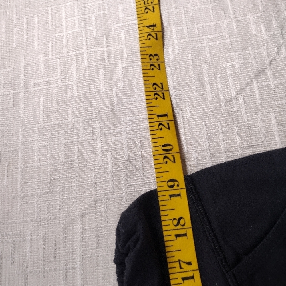 Lululemon Wide Leg Pants Womens 12 Black Outdoors Athletic Y2K - Picture 7 of 9